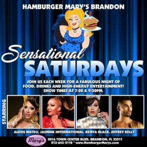 Show Ad | Hamburger Mary's (Brandon, Florida) | 1/20/2018