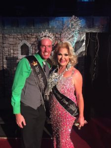Tyler Christianson (Mr. Independence Place 2016) and Jodie Santana (Miss Independence Place 2016) shortly after her win at Independence Place in Cape Girardeau, Missouri.