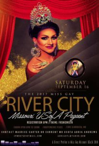 Show Ad | Miss Gay River City USofA | Independence Place (Cape Girardeau, Missouri) | 9/16/2017