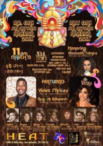 Show Ad | Mr. Gay San Antonio America and Miss Gay San Antonio America | Heat (San Antonio, Texas) | 3/13/2018