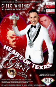 Show Ad | Heart of Texas All American Gent | BT2 Club (Austin, Texas) | 2/18/2018