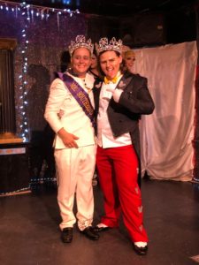 Austen Lee (newly crowned Mr. Southbend King 2018) and V-Master Chad (Mr. Southbend King 2017) at Southbend Tavern in Columbus, Ohio on evening of May 28th, 2018.