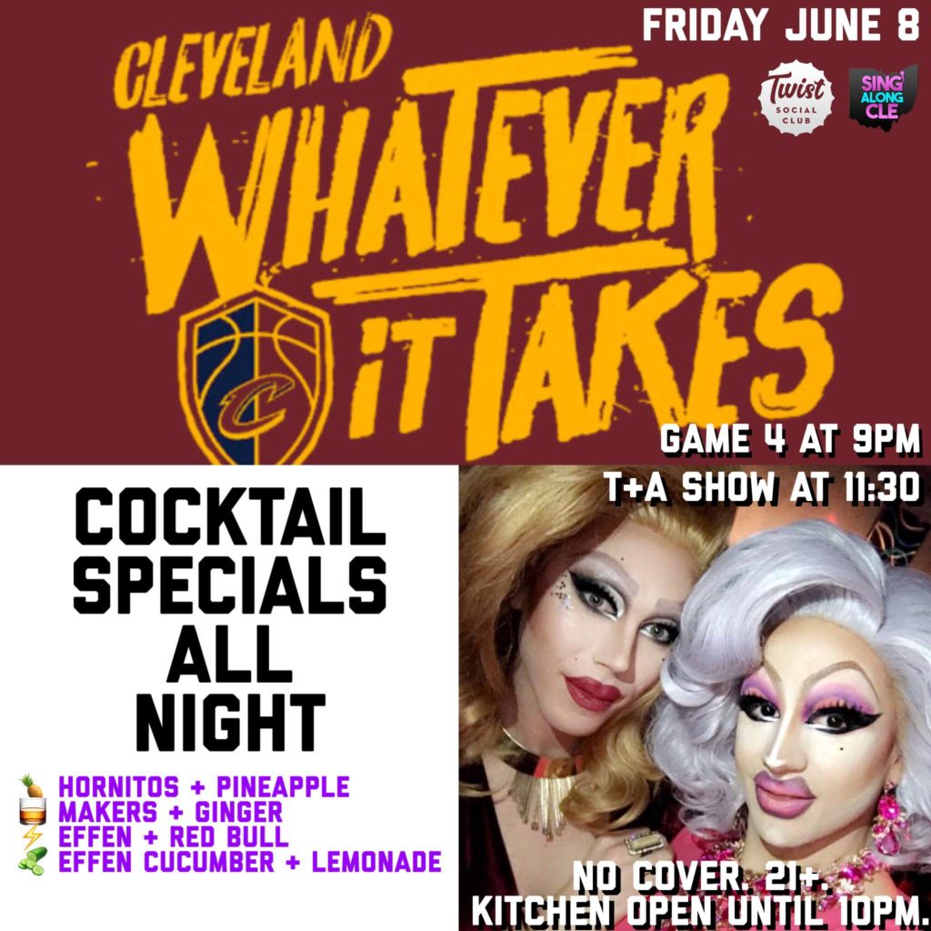 Show Ad | Twist Social Club (Cleveland, Ohio) | 6/8/2018