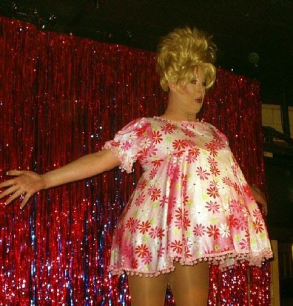 Nina West in undated photo taken at Havana Video Lounge (Columbus, Ohio).