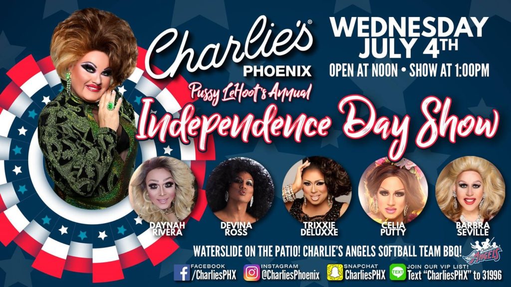 Show Ad | Charlie's (Phoenix, Arizona) | 7/4/2018