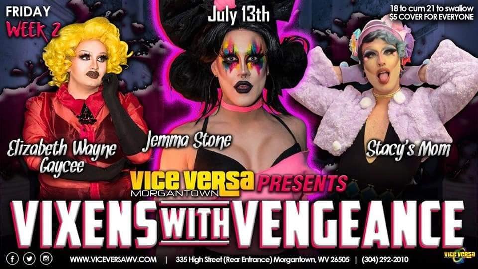 Show Ad | Vice Versa (Morgantown, West Virginia) | 7/13/2018