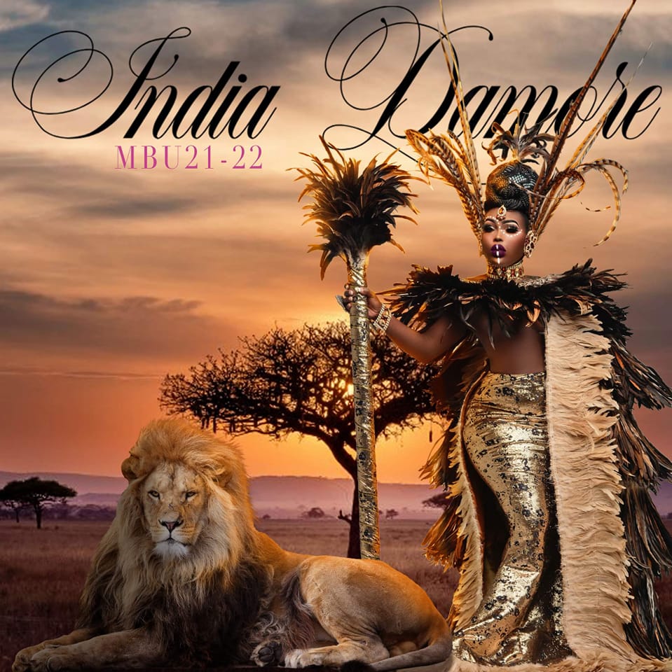 Inda Damore - Photo by Rock of Atlanta and edited by Eve Harlowe