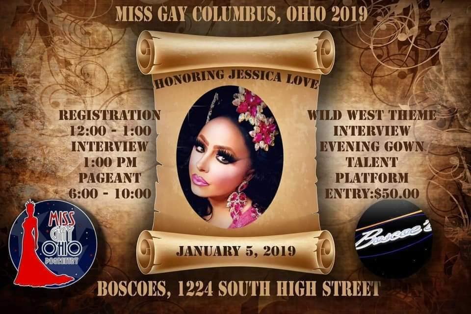 Show Ad | Miss Gay Columbus Ohio | Boscoe's (Columbus, Ohio) | 1/5/2019