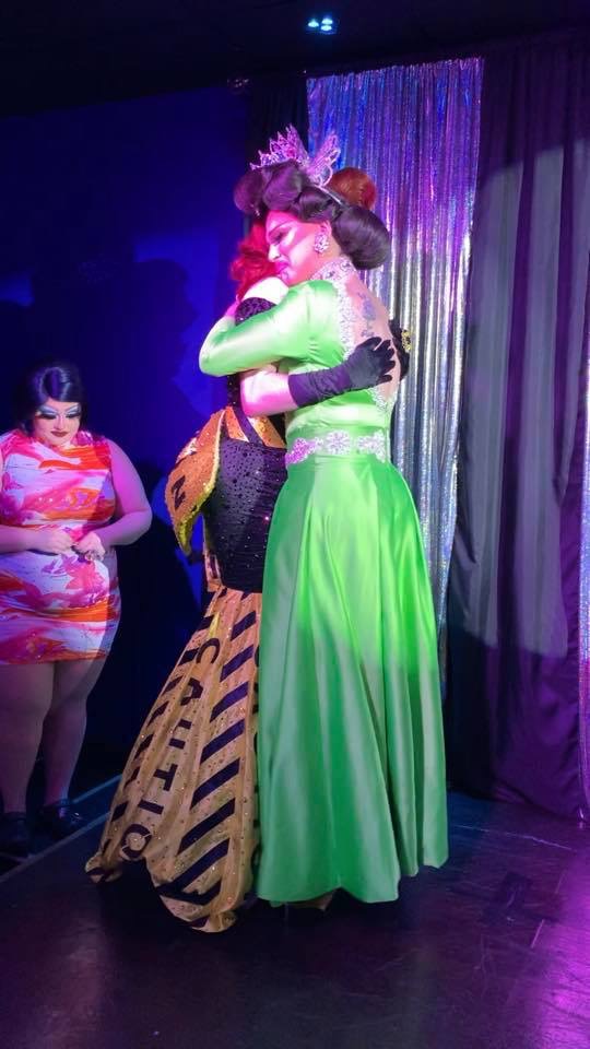 Soy Queen and Mimi Sharp (Olivia Jane is background) | Miss Gay Columbus Ohio | Boscoe’s (Columbus, Ohio) | 1/25/2020