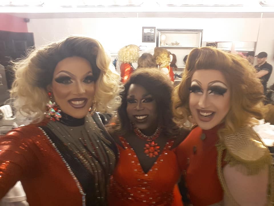 Valerie Taylor, Cherry Poppins and Eris Melody Grey | Miss Gay Capital City America | Boscoe's (Columbus, Ohio) | 4/21/2018