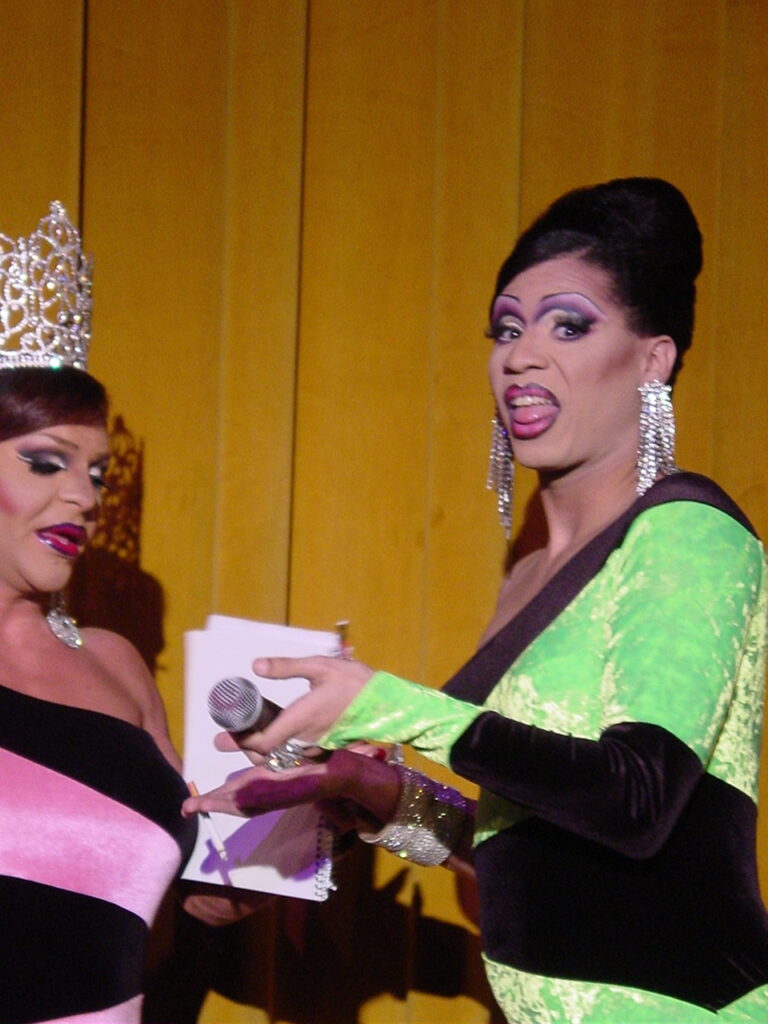 Maria Garrison and Andria Michaels | Miss Gay North USofA | Axis Nightclub (Columbus, Ohio) | Circa 2004