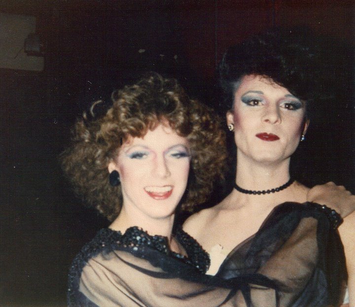Lana Eastman and LaNora Takie |Miss Gay Indiana America | The Hunt & Chase (Indianapolis, Indiana) | Circa 1980