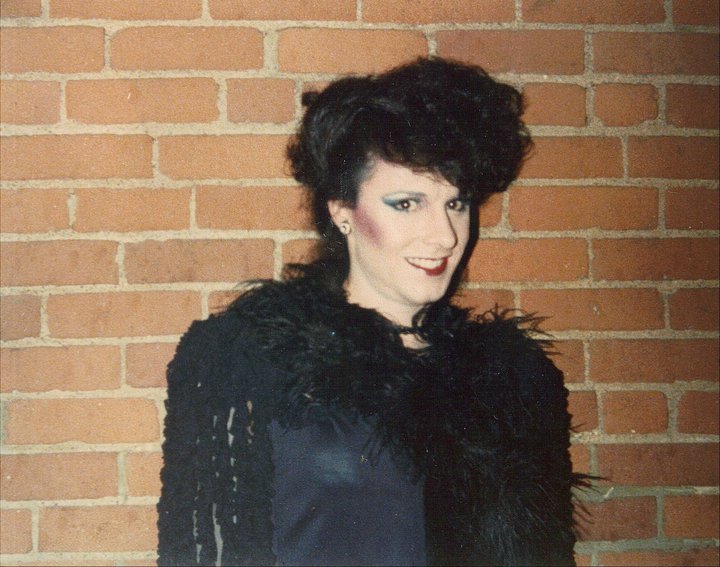 LaNora Takie ready for Evening Gown. | Miss Gay Indiana America | The Hunt & Chase (Indianapolis, Indiana) | Circa 1980