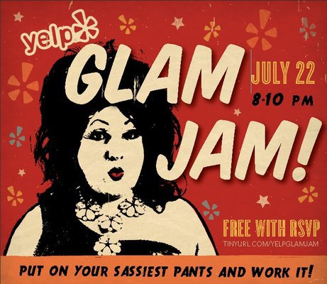 Ad | Yelp's Glam Jam | COSI (Columbus, Ohio) | 7/22/2011