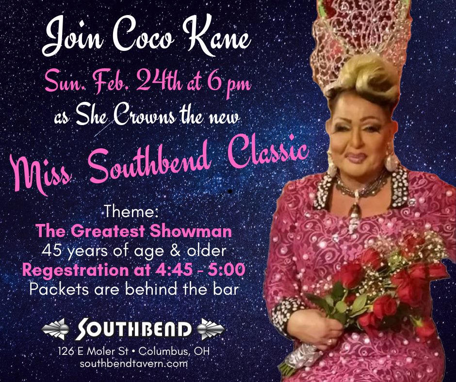 Ad | Miss Southbend Classic | Southbend Tavern (Columbus, Ohio) | 2/24/2019