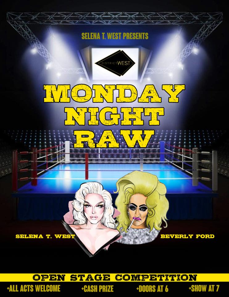 Ad | Monday Night Raw | District West (Columbus, Ohio) | 1/11/2021
