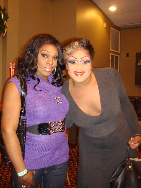 Crystyle Starr and Monica Paige St. James | Adonis the Nightclub (Cincinnati, Ohio) | December 2009