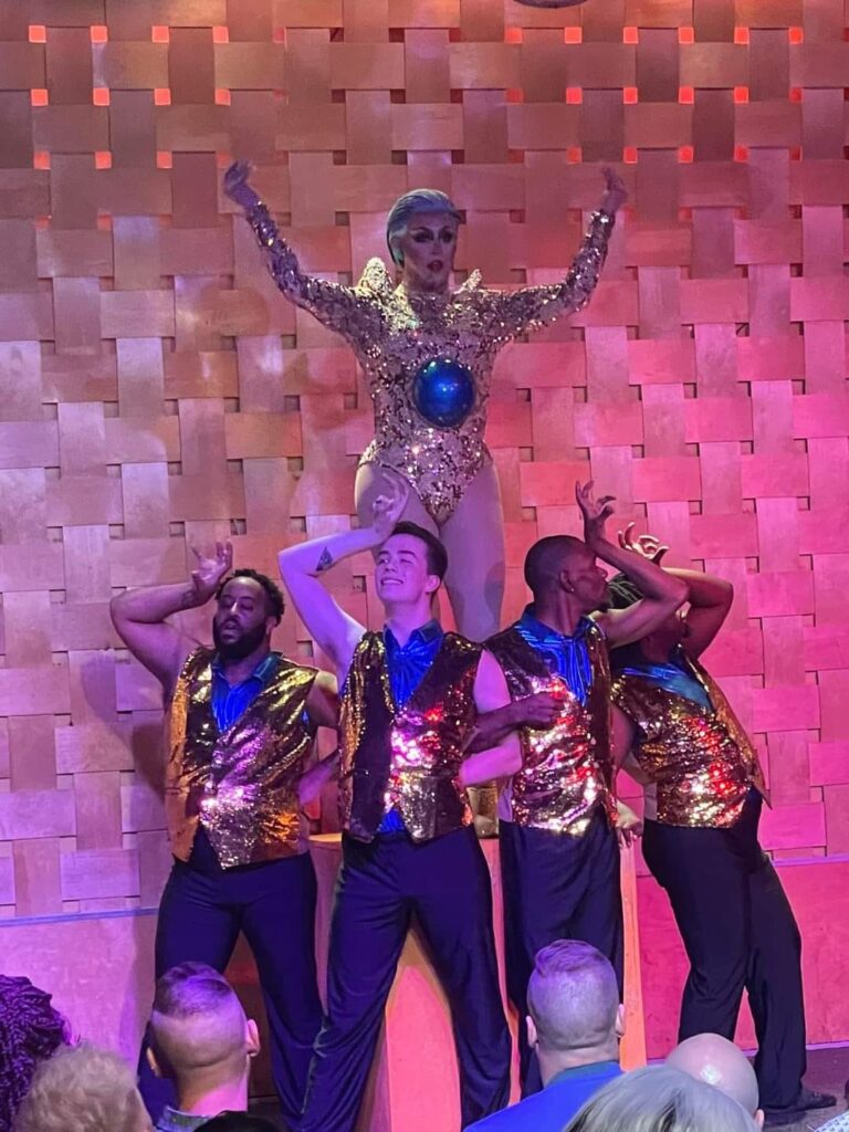 Soy Queen and her dancers at Miss Gay Ohio America | Axis Nightclub (Columbus, Ohio) | 8/13-8/15/2021