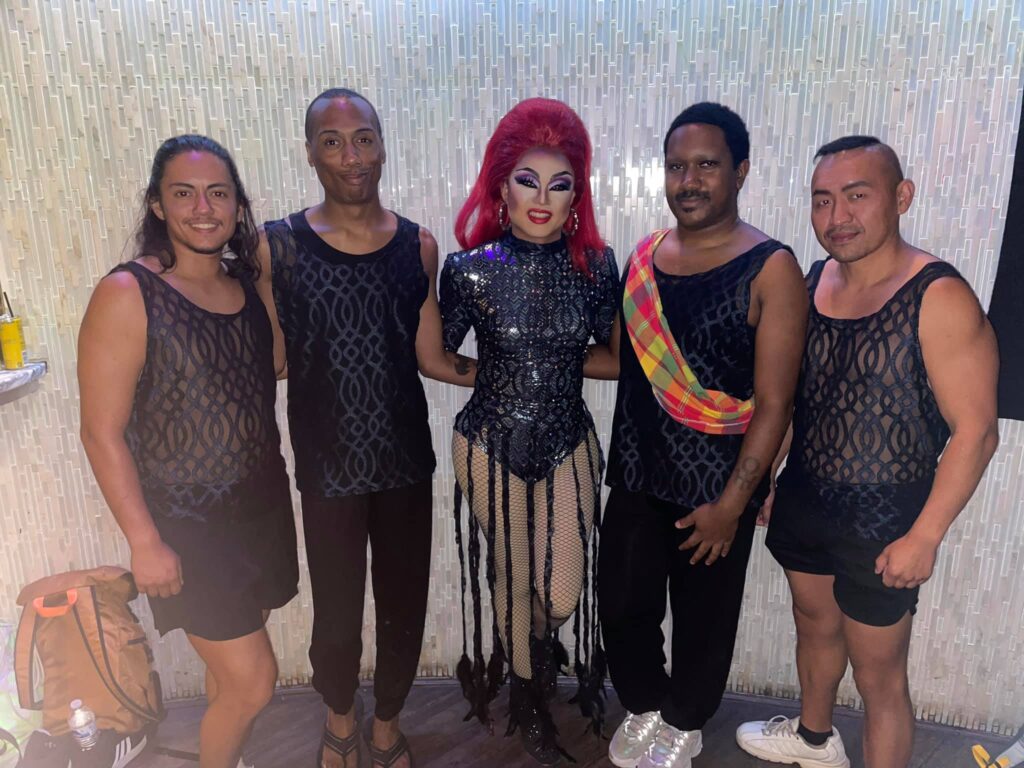 Maja Jera and her dancers at Miss Gay Ohio America | Axis Nightclub (Columbus, Ohio) | 8/13-8/15/2021