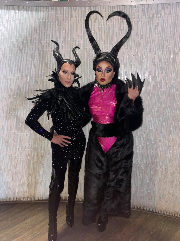 Evona Valentino James and Maja Jera at Miss Gay Ohio America | Axis Nightclub (Columbus, Ohio) | 8/13-8/15/2021