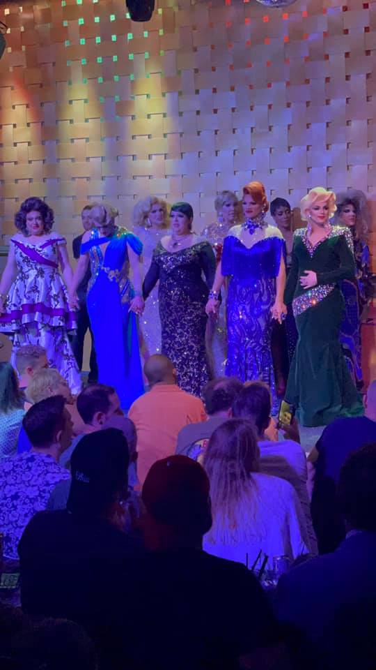 The top 5 for Miss Gay Ohio America. Left to Right: Tina Hightower, Soy Queen, National Holiday, Ava Aurora Foxx and Jackie O' | Miss Gay Ohio America Weekend | Axis Nightclub (Columbus, Ohio) | 8/13-8/15/2021