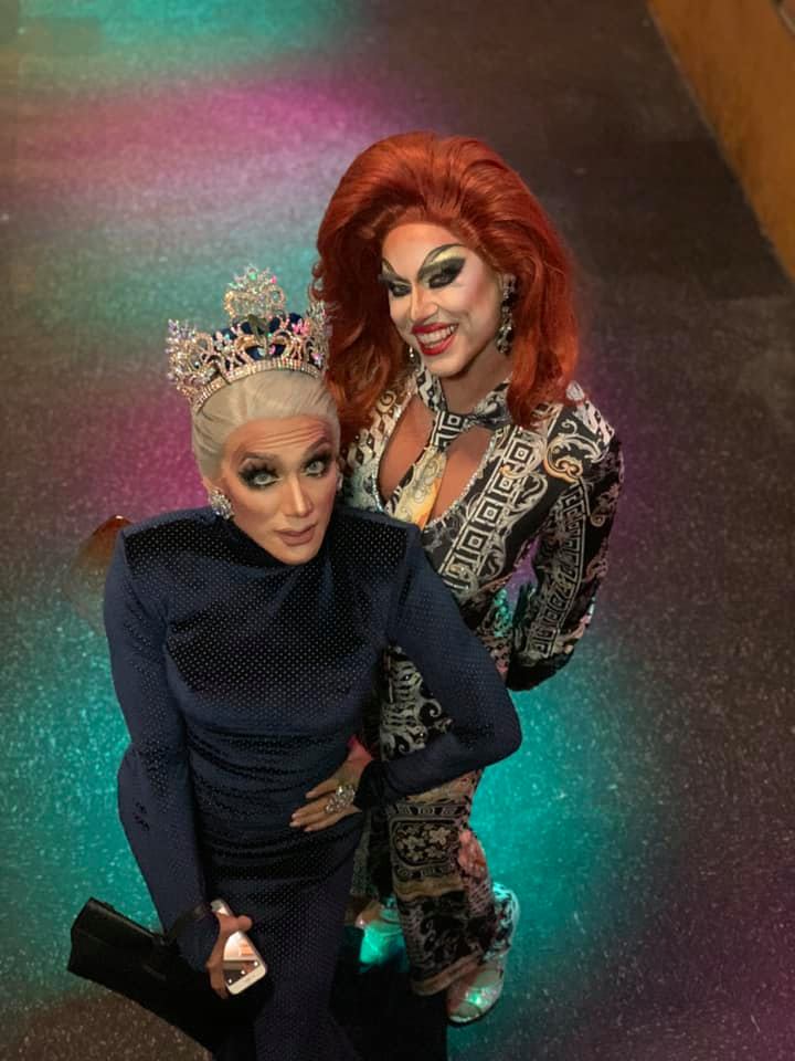 Deva Station (top) and Pattaya Hart (bottom) at the Miss Gay Ohio America Pageant | Axis Nightclub (Columbus, Ohio) | 8/13-8/15/2021