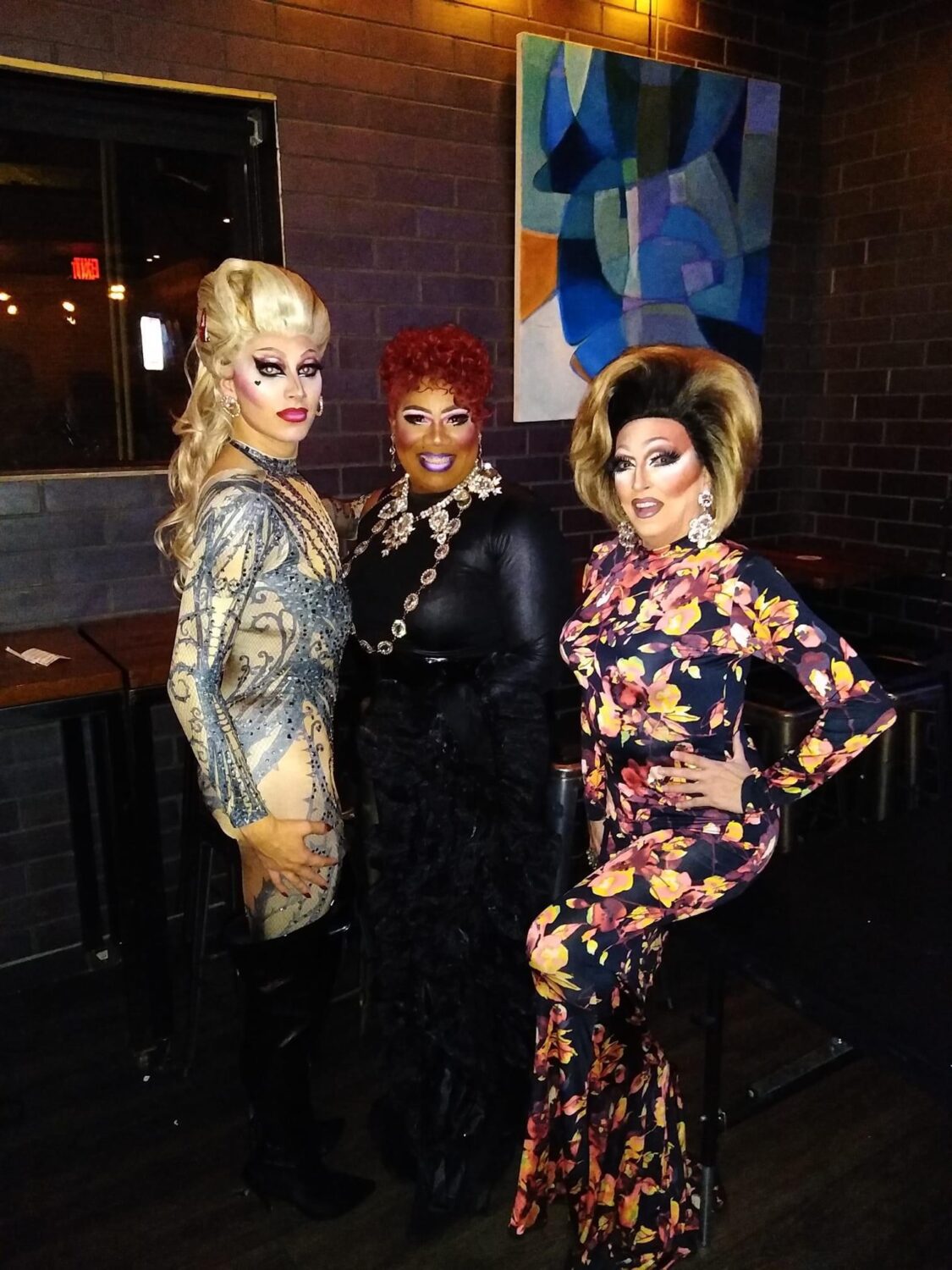 Blonde Vanity, Vee Love and Samantha Rollins at Union Cafe (Columbus, Ohio) | September 2021
