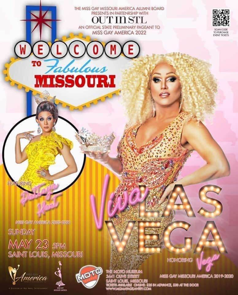 Ad | Miss Gay Missouri America | The Moto Museum (St. Louis, Missouri) | 5/23/2021