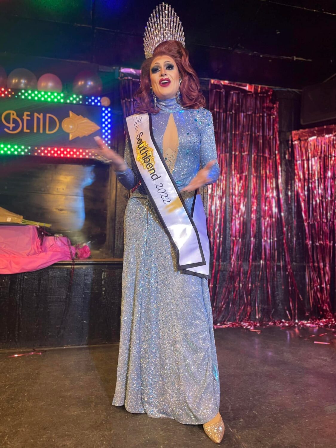 Anaslaysia Annejob after being crowned Miss Southbend 2022 | Miss Southbend | Southbend Tavern (Columbus, Ohio) | 1/30/2022