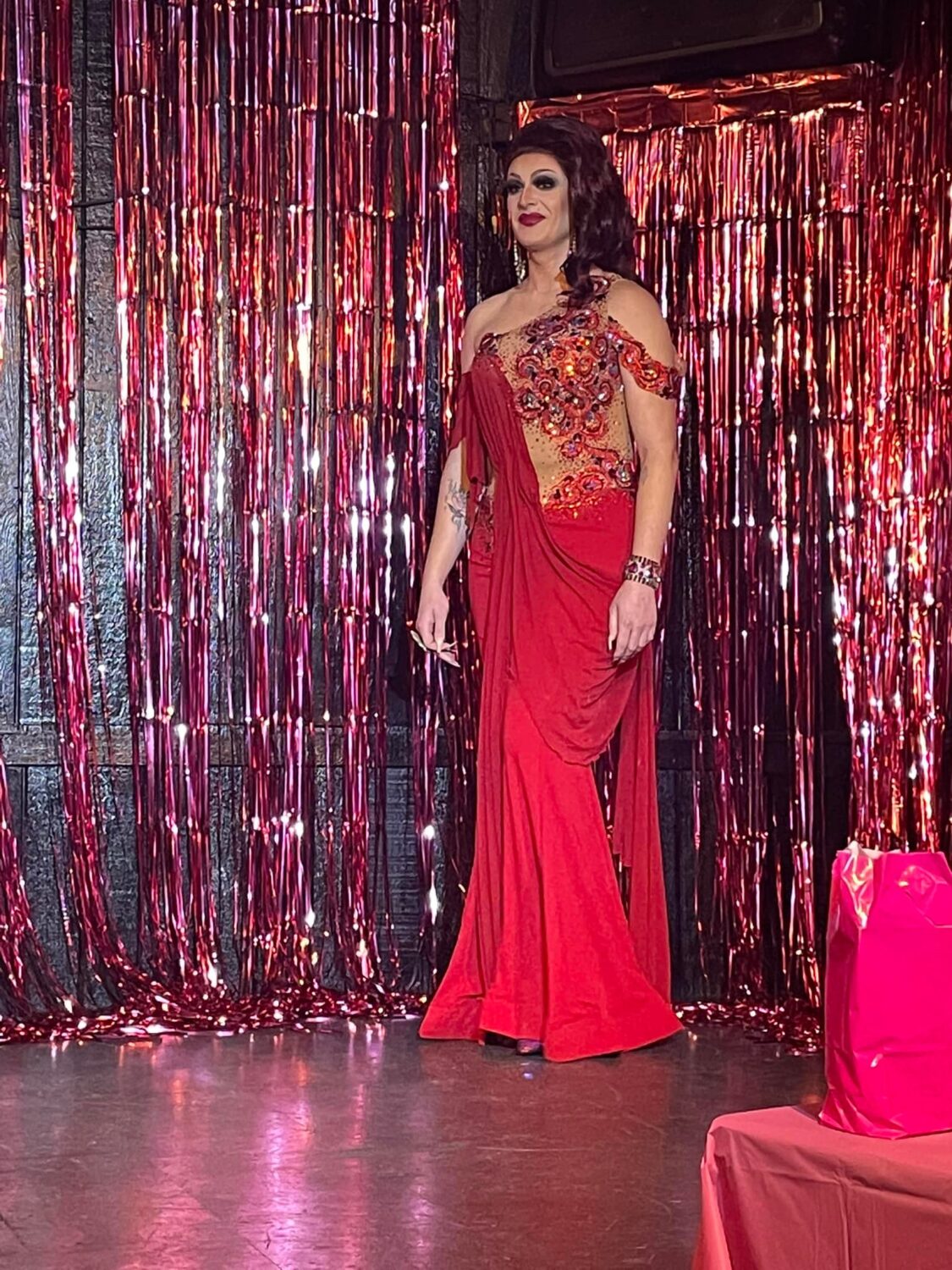 Anaslaysia Annejob in Evening Gown Category | Miss Southbend Pageant | Southbend Tavern (Columbus, Ohio) | 1/30/2022 [Photo by Vintage Blue]