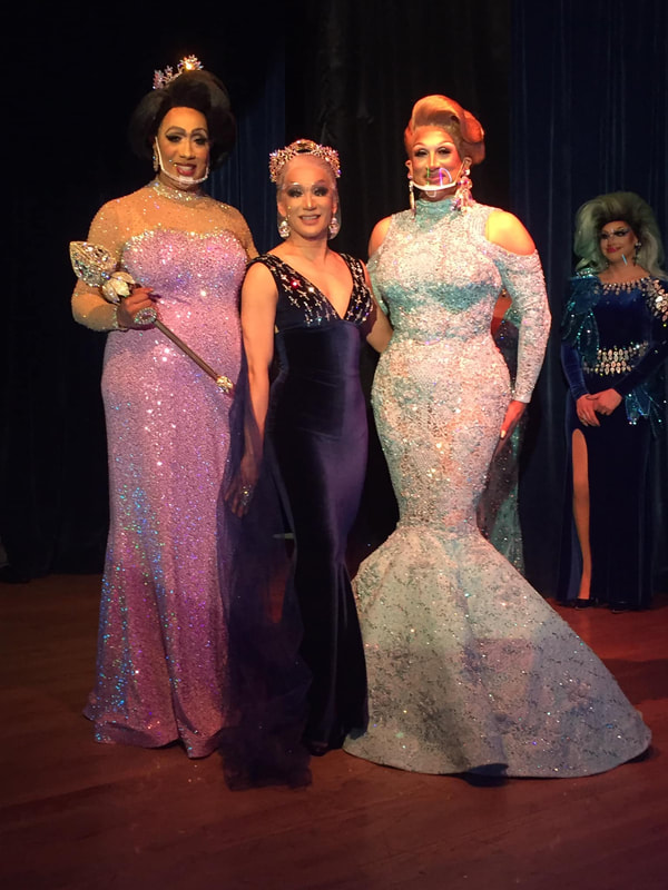 Azunique , Pattaya Hart and Lucie Vuitton at Miss Gay Oklahoma America | Angles (Oklahoma City, Oklahoma) | 11/18-11/19/2020