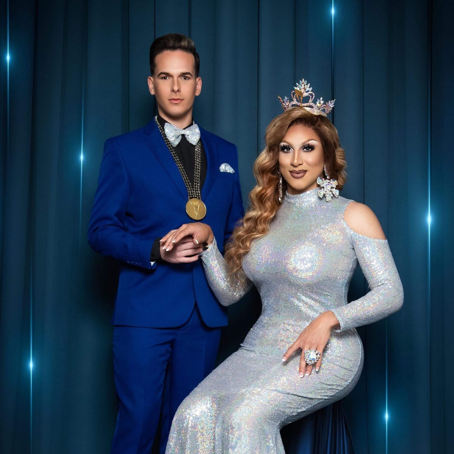Vincent Van Rose and Lucie Vuitton | Promotional Photo for Mr. and Miss Gay Tulsa America 2020