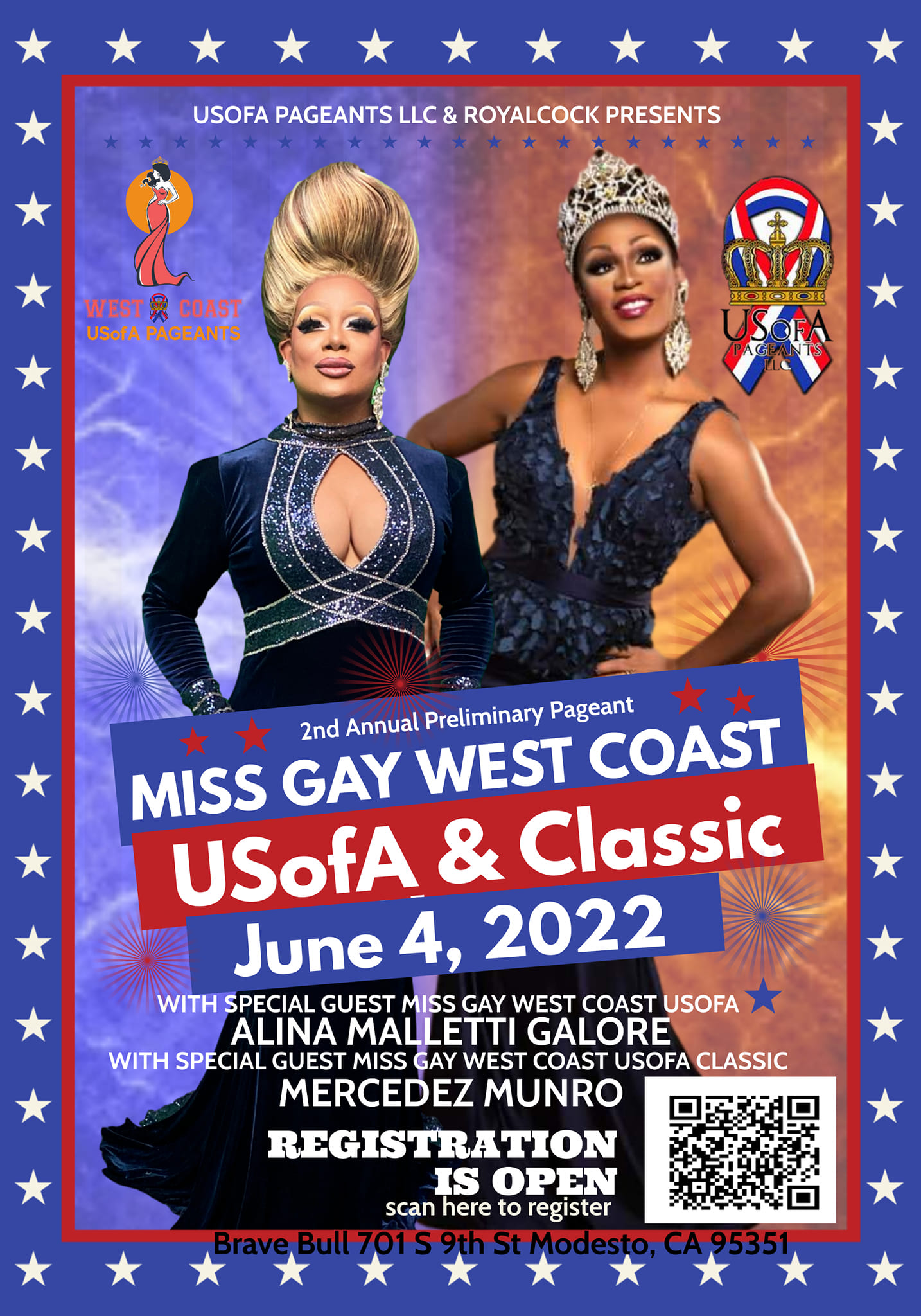 Ad | West Coast USofA Pageantry | Brave Bull (Modesto, California) | 6/4/2022