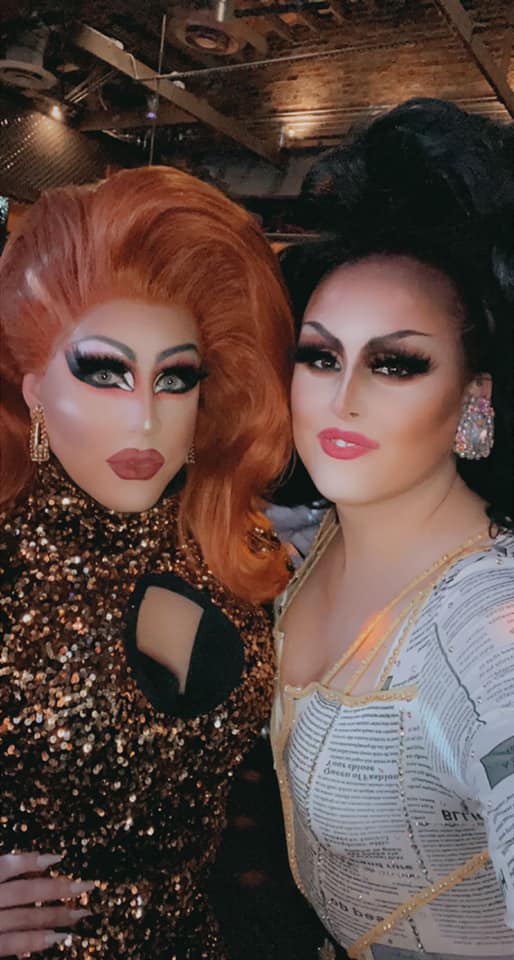 Courtney Kelly and Scarlett Kelly at Miss Gay Heart of Ohio America | Axis Nightclub (Columbus, Ohio) | 2/5/2022