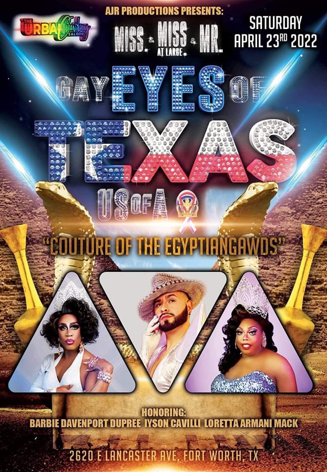 Ad | Eyes of Texas USofA Pageants | The Urban Cowboy (Fort Worth, Texas) | 4/23/2022