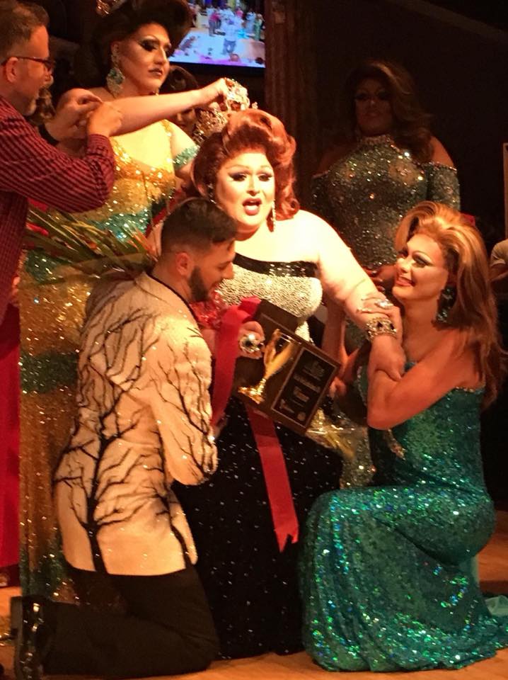 Shelita Bonet Hoyle being crowned the new Miss Gay North Carolina America 2018 | Miss Gay North Carolina America Pageant | The Scorpio (Charlotte, North Carolina) | 8/23 - 8/24/2018