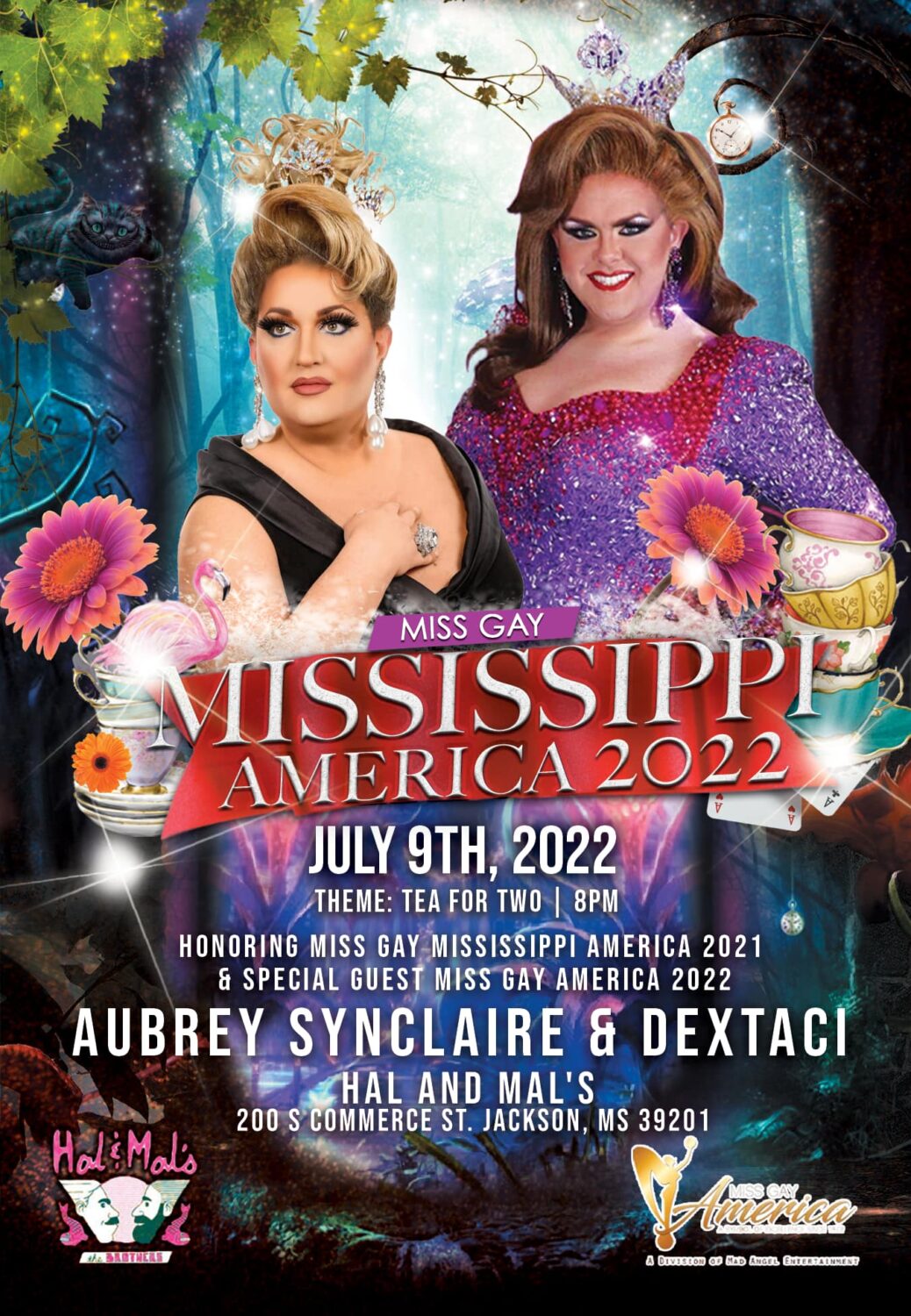 Ad | Miss Gay Mississippi America | Hal and Mal's (Jackson, Mississippi) | 7/9/2022