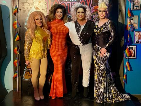 Mary Nolan, Courtney Kelly, Alexis Stevens and Soy Queen | Toolbox Saloon (Columbus, Ohio) | November 2022