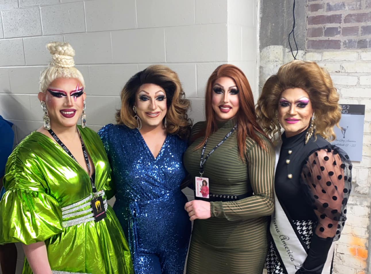 Soy Queen, Tatiyanna Voche', Courtney Kelly and Josalyn Royale | Miss Gay America Pageant | Robinson Center (Little Rock, Arkansas) | 1/17/2023 - 1/20/2023