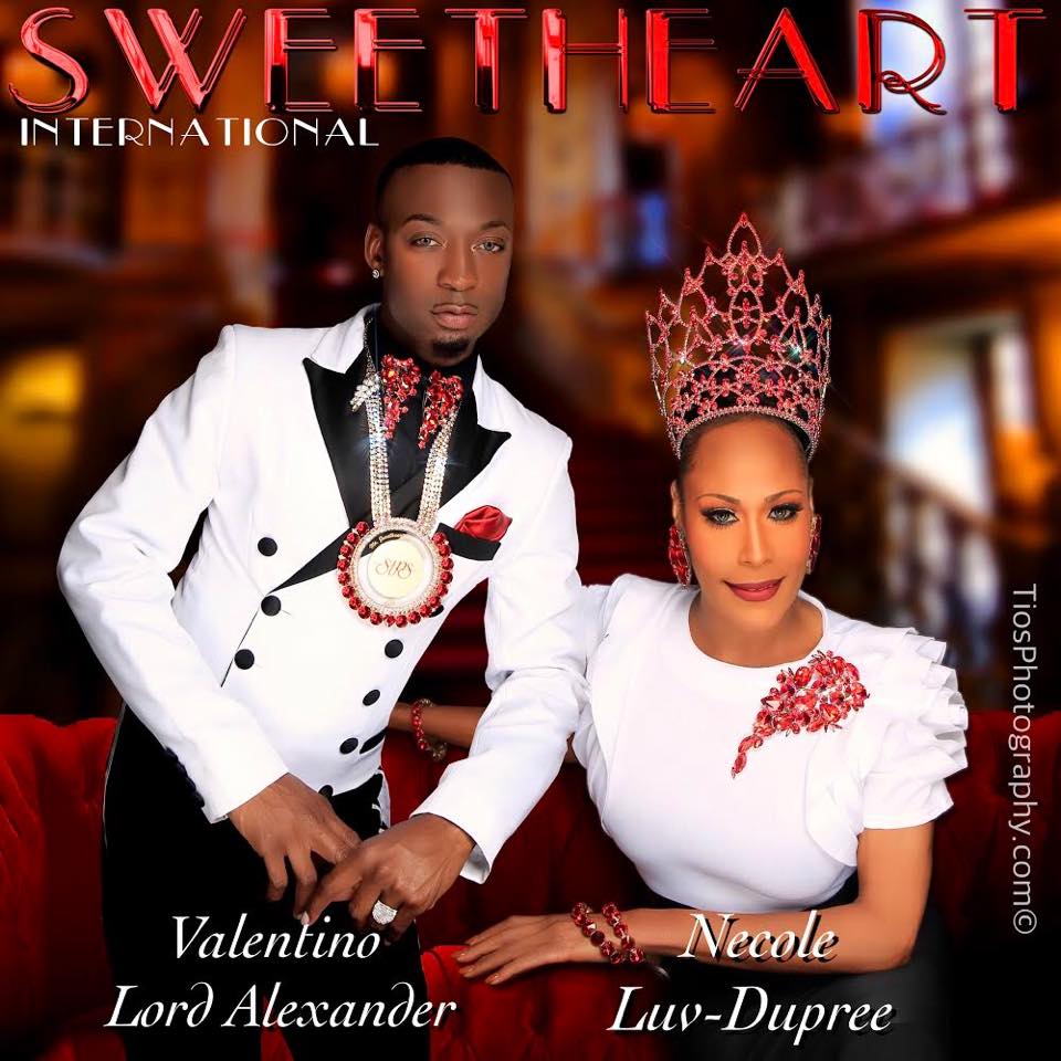 Valentino Lord Alexander and Necole Luv Dupree | Mr. and Miss Sweetheart International 2018 | Photo by Tios Photography