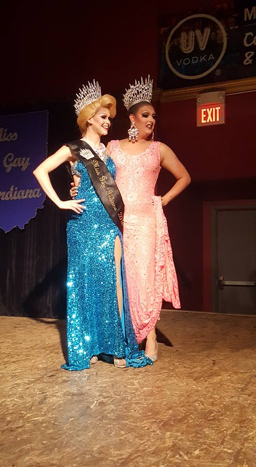 Blair St. Clair (Miss Gay Indiana 2016) and Heather Bea (Miss Gay Indiana 2015) | Mark III Tap Room (Muncie, Indiana) | September 2016