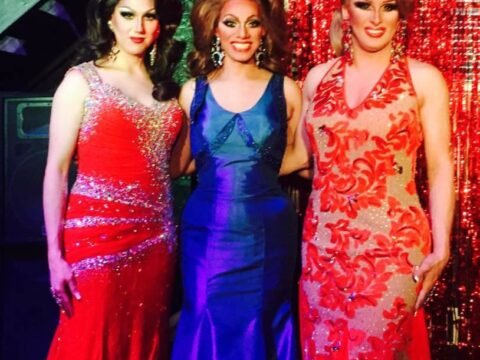 Piper M'Shay (1st Alternate to Miss Gay Scottsdale America 2017), Olivia Gardens (Miss Gay Scottsdale America 2017) and Savannah Stevens (Miss Gay Scottsdale America 2016 and Miss Gay Arizona America 2016) | Miss Gay Scottsdale America | BS West (Scottsdale, Arizona) | 12/3/2016