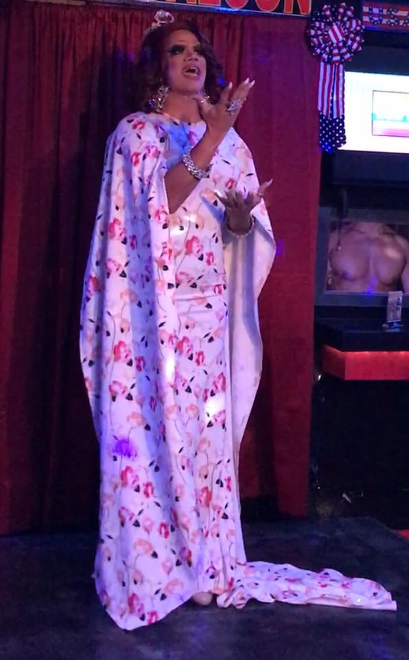 Kiley Dash-West during her step down as Miss Gay Metropolitan America 2016 | Miss Gay Metropolitan America Pageant | Toolbox Saloon (Columbus, Ohio) | 7/1/2017