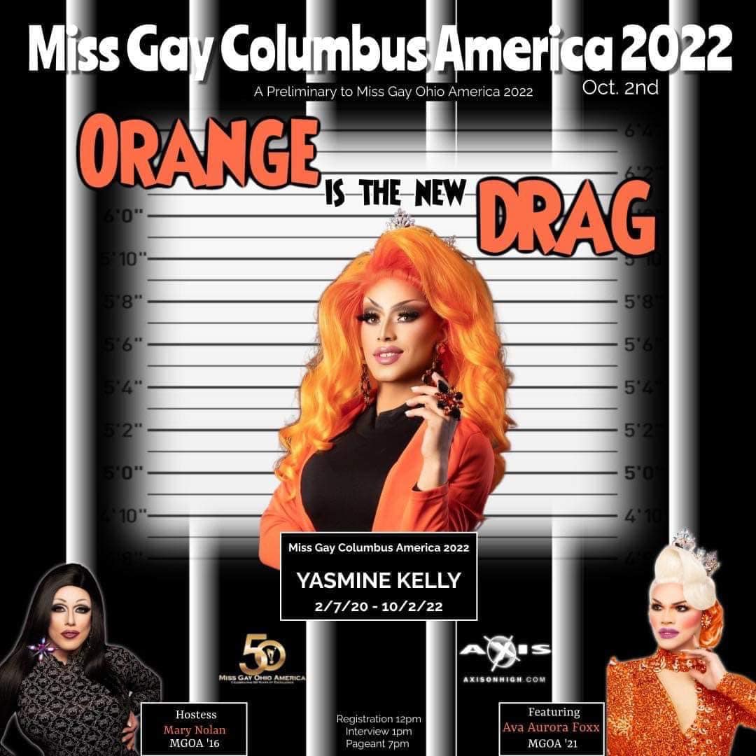 Ad | Miss Gay Columbus America | Axis Nightclub (Columbus, Ohio) | 10/2/2022