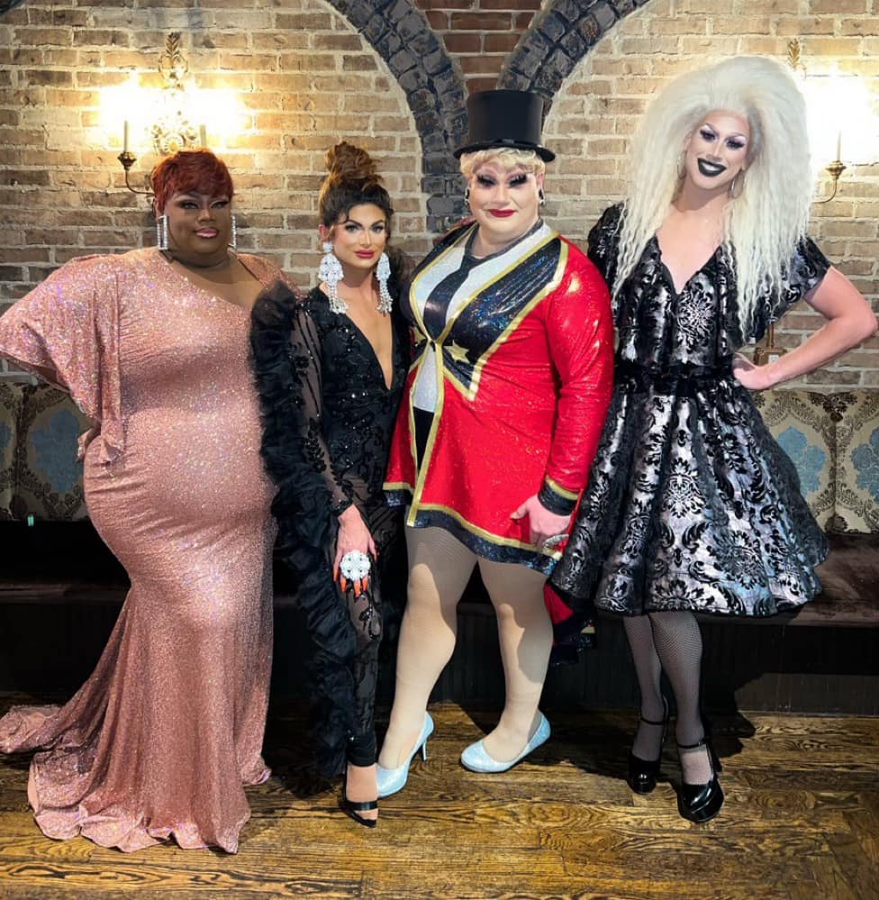 Jayda Mack, Chasity Marie, Molly Mormen and Dusty Ray Bottoms | Drag Brunch at Le Moo (Louisville, Kentucky) | 9/25/2022