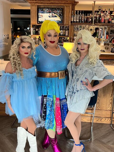Chasity Marie, Sydni Hampton and Molly Mormen | Drag Bruch at the View at Shires Garden (Cincinnati, Ohio) | 1/28/2023