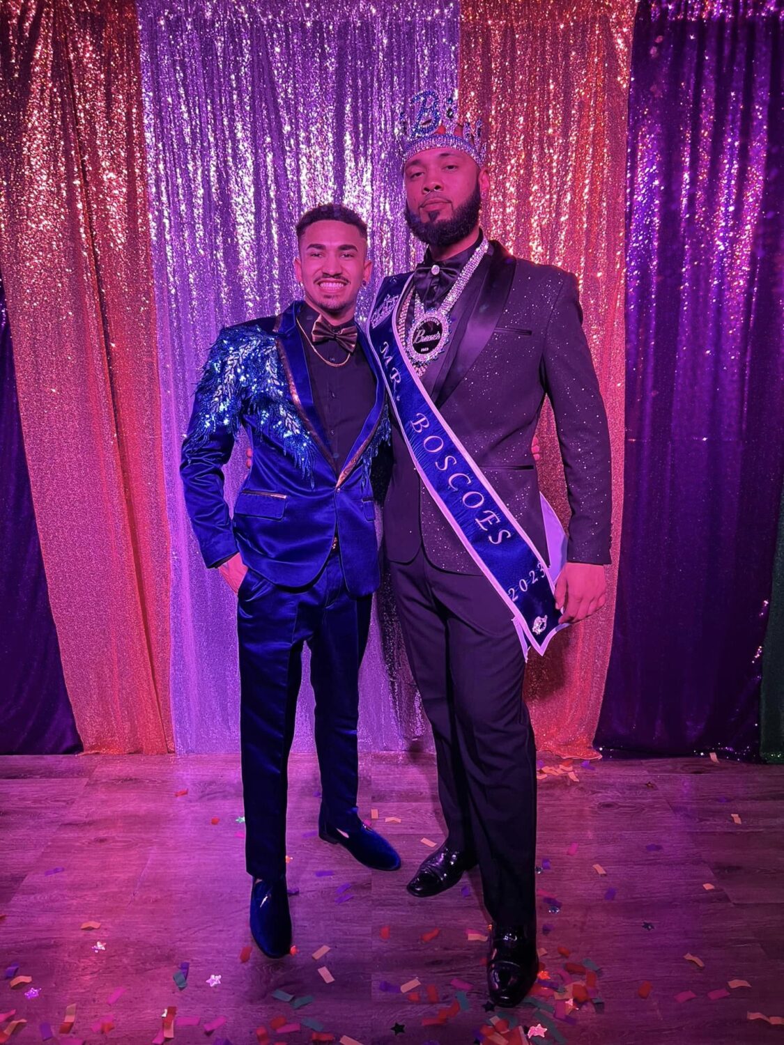 Zion Kirk (1st Alternate to Mr. Boscoe's 2023) and Isaac Ismael (Mr. Boscoe's 2023) | Mr. Boscoe's Pageant | Boscoe's (Columbus, Ohio) | 2/19/2023