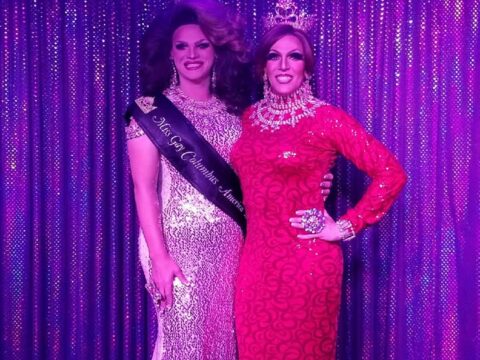 Ava Aurora Foxx (Miss Gay Columbus 2018) and Valerie Taylor (Miss Gay Ohio America 2017) | Miss Gay Columbus America | Boscoe's (Columbus, Ohio) | 6/2/2018