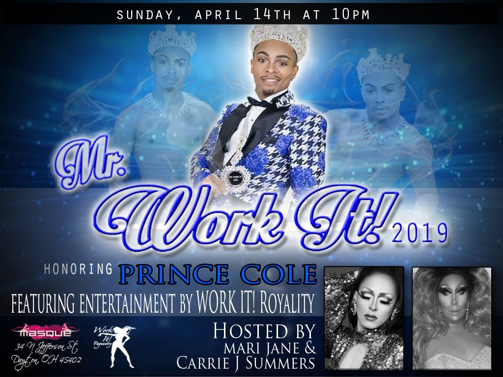 Ad | Mr. Work It | Masque (Dayton, Ohio) | 4/14/2019