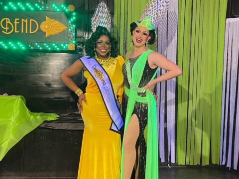 Mikayla Denise (Miss Southbend 2023) and Anaslaysia Annejob (Miss Southbend 2022) | Miss Southbend Pageant | Southbend Tavern (Columbus, Ohio) | 1/29/2023